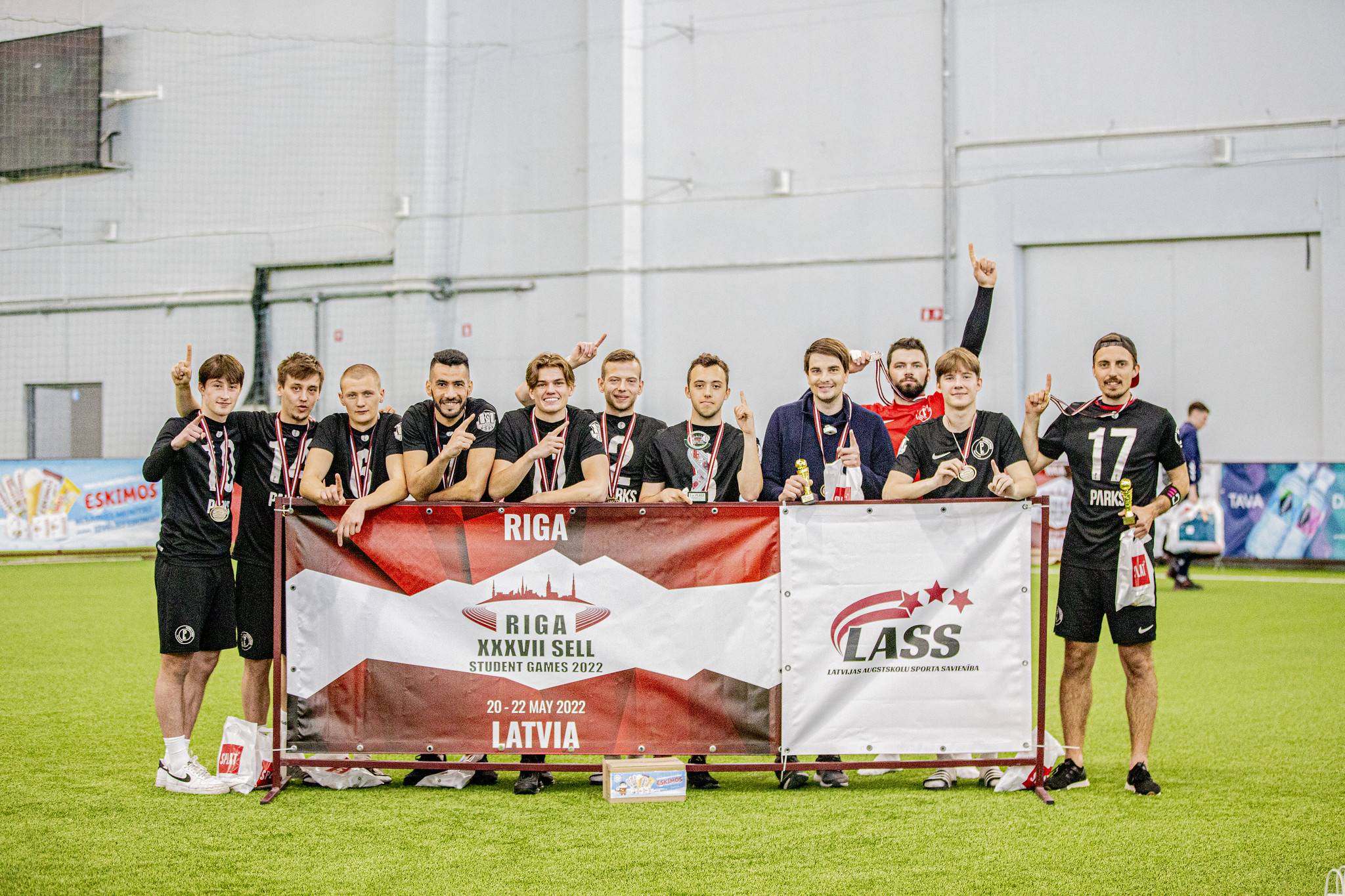 37. SELL Studentu spēļu minifutbola turnīra uzvarētāji LSPA