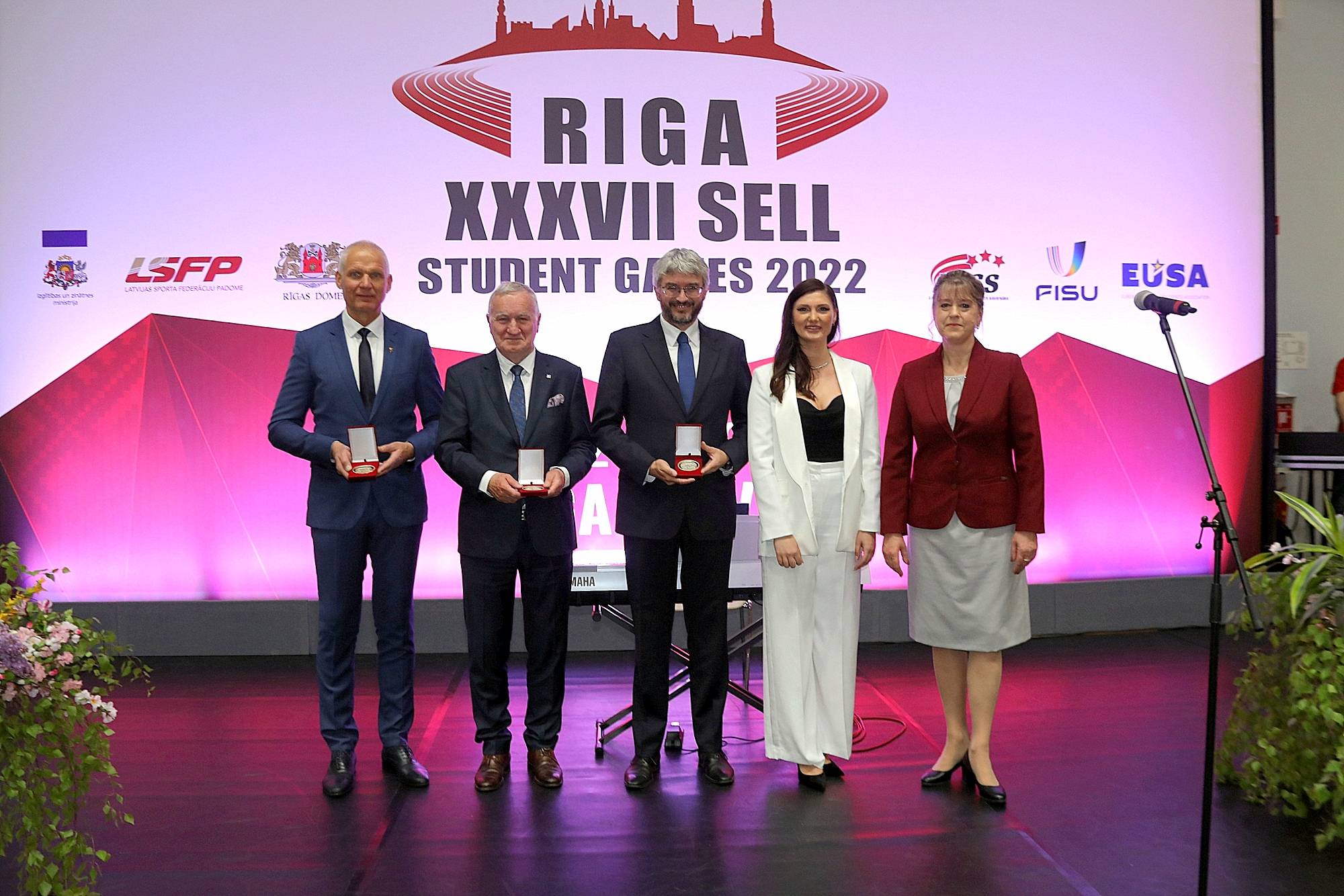 XXXVII SELL Studentu spēļu atklāšanas ceremonija